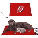 New Jersey Devils NHL Pet Heating Pad Constant Heated Mat