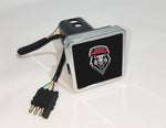 New Mexico Lobos NCAA Hitch Cover LED Brake Light for Trailer