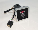 New Mexico Lobos NCAA Hitch Cover LED Brake Light for Trailer