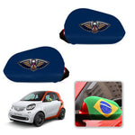 New Orleans Pelicans NBA Car rear view mirror cover-View Elastic