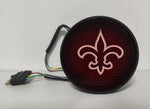 New Orleans Saints NFL Hitch Cover LED Brake Light for Trailer