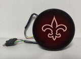 New Orleans Saints NFL Hitch Cover LED Brake Light for Trailer