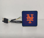 New York Mets MLB Hitch Cover LED Brake Light for Trailer