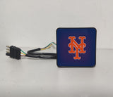 New York Mets MLB Hitch Cover LED Brake Light for Trailer