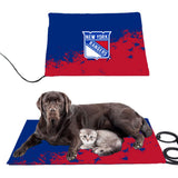 New York Rangers NHL Pet Heating Pad Constant Heated Mat