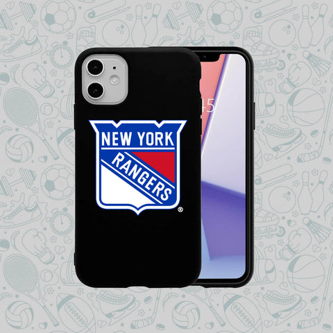 Phone Case Rubber Plastic NHL-New York Rangers  Print