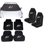 Niagara Purple Eagles NCAA Car Front Windshield Cover Seat Cover Floor Mats