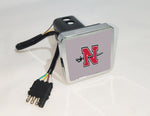 Nicholls Colonels NCAA Hitch Cover LED Brake Light for Trailer