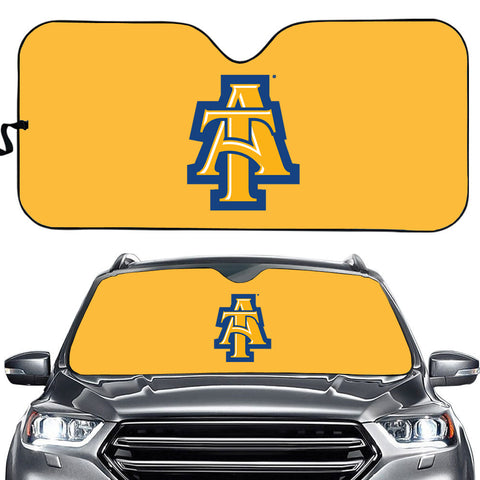 North Carolina A&T Aggies NCAA Car Windshield Sun Shade Universal Fit Sunshade