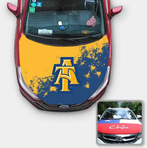 North Carolina A&T Aggies NCAA Car Auto Hood Engine Cover Protector