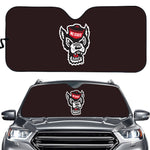 North Carolina State Wolfpack NCAA Car Windshield Sun Shade Universal Fit Sunshade