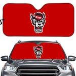 North Carolina State Wolfpack NCAA Car Windshield Sun Shade Universal Fit Sunshade