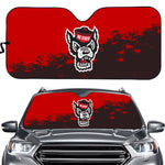 North Carolina State Wolfpack NCAA Car Windshield Sun Shade Universal Fit Sunshade