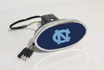 North Carolina Tar Heels NCAA Hitch Cover LED Brake Light for Trailer