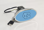 North Carolina Tar Heels NCAA Hitch Cover LED Brake Light for Trailer