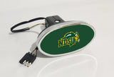 North Dakota State Bison NCAA Hitch Cover LED Brake Light for Trailer