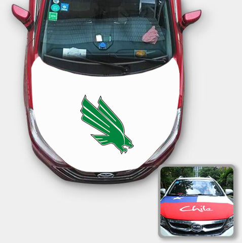 North Texas Mean Green NCAA Car Auto Hood Engine Cover Protector