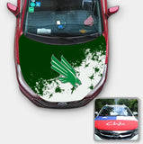 North Texas Mean Green NCAA Car Auto Hood Engine Cover Protector