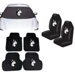 Northeastern Huskies NCAA Car Front Windshield Cover Seat Cover Floor Mats