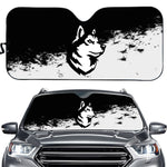 Northeastern Huskies NCAA Car Windshield Sun Shade Universal Fit Sunshade