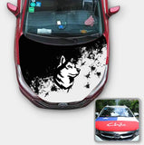 Northeastern Huskies NCAA Car Auto Hood Engine Cover Protector