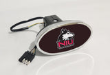 Northern Illinois Huskies NCAA Hitch Cover LED Brake Light for Trailer