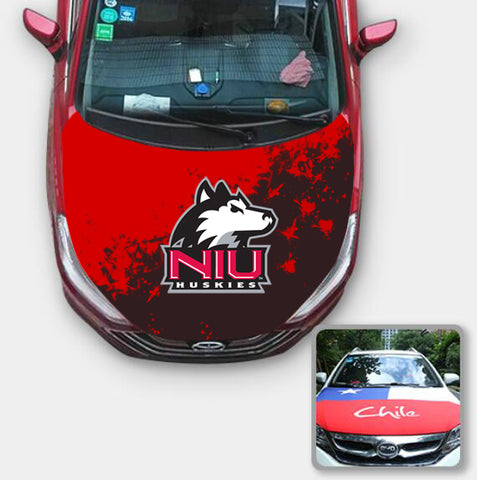 Northern Illinois Huskies NCAA Car Auto Hood Engine Cover Protector