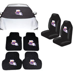 Northwestern State Demons NCAA Car Front Windshield Cover Seat Cover Floor Mats