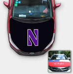 Northwestern Wildcats NCAA Car Auto Hood Engine Cover Protector