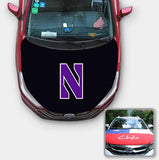 Northwestern Wildcats NCAA Car Auto Hood Engine Cover Protector