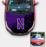 Northwestern Wildcats NCAA Car Auto Hood Engine Cover Protector