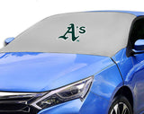 Oakland Athletics MLB Car SUV Front Windshield Snow Cover Sunshade