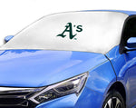 Oakland Athletics MLB Car SUV Front Windshield Snow Cover Sunshade
