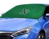 Oakland Athletics MLB Car SUV Front Windshield Snow Cover Sunshade