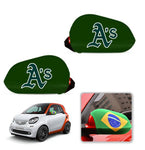 Oakland Athletics MLB Car rear view mirror cover-View Elastic