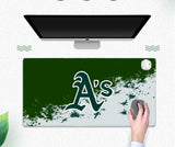 Oakland Athletics MLB Winter Warmer Computer Desk Heated Mouse Pad