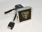Oakland Golden Grizzlies NCAA Hitch Cover LED Brake Light for Trailer