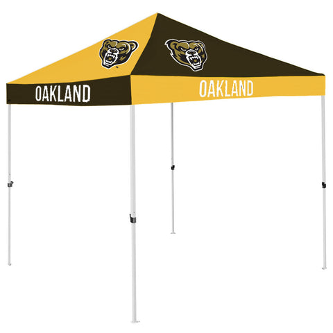 Oakland Golden Grizzlies NCAA Popup Tent Top Canopy Cover