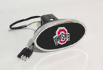 Ohio State Buckeyes NCAA Hitch Cover LED Brake Light for Trailer