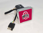 Ohio State Buckeyes NCAA Hitch Cover LED Brake Light for Trailer