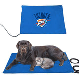 Oklahoma City Thunder NBA Pet Heating Pad Constant Heated Mat
