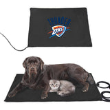 Oklahoma City Thunder NBA Pet Heating Pad Constant Heated Mat