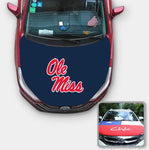 Ole Miss Rebels NCAA Car Auto Hood Engine Cover Protector