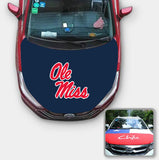 Ole Miss Rebels NCAA Car Auto Hood Engine Cover Protector