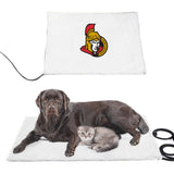 Ottawa Senators NHL Pet Heating Pad Constant Heated Mat