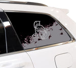 Ottawa Senators NHL Rear Side Quarter Window Vinyl Decal Stickers Fits Jeep Grand