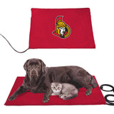 Ottawa Senators NHL Pet Heating Pad Constant Heated Mat