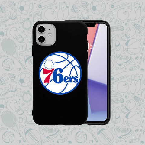 Phone Case Rubber Plastic NBA-Philadelphia 76ers Print