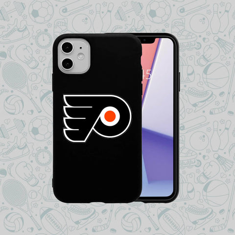 Phone Case Rubber Plastic NHL-Philadelphia Flyers Print