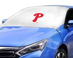 Philadelphia Phillies MLB Car SUV Front Windshield Snow Cover Sunshade
